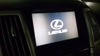 Lexus RX400h - Вход в сервисное меню.