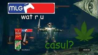 Dark Souls 2 PvP - Giantdad's Daughter 2 (Gank Spanking)