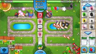 حرب البالونات ونجرب تحدي البنانزا btd battles baloons