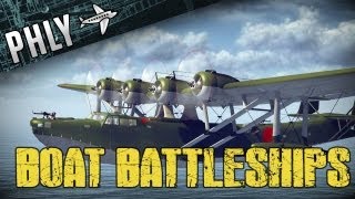 War Thunder Battleship BOATS!
