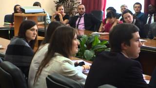 Встреча ректората РУДН с руководителями студсовета и студенческих объединений