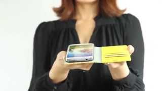 Кожаный чехол-книжка Goospery Leather Flip (изготовлено в Корее)