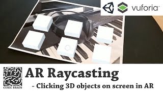 Touch screen, clicking objects on screen with Vuforia AR & Unity3D (Ray-casting in AR)