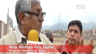 GHAM-TV "ELMLN" Ovalo Infantas no hay puentes peatonales, No benefician a la población