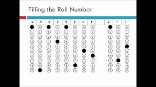 How to fill up the OMR Answer Sheets