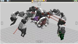 DOOM LDD: Spider Mastermind Ultrabuild (Lego Digital Designer)