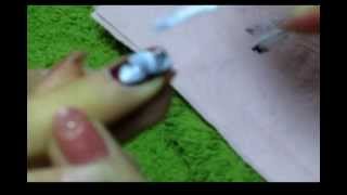 Как сделать простой дизайн ногтей. №1. Nails design.