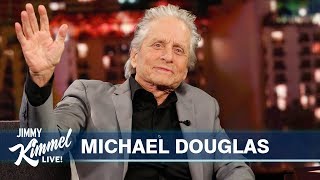 Michael Douglas on Wedding Anniversary, Father Kirk Douglas & Marvel Spoilers