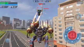 Играем в WAR ROBOTS,в режиме против всех.На одном хаечи 1800000 урона!