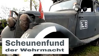 Scheunenfund Wehrmacht - Wehrmachtsfahrzeuge auf dem Oldtimertreffen
