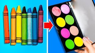 16 ASTUCES DE MAQUILLAGE DIY GÉNIALES POUR TOI