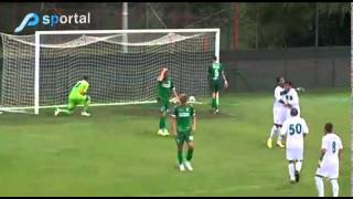 Karpatı (UKR) 1-2 Xəzər Lənkəran (AZE) (Karpatı 1-2 Khazar Lenkoran)