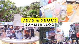 Summer Korea Vlog ☀️ 5 Days in Jeju Island & Seoul