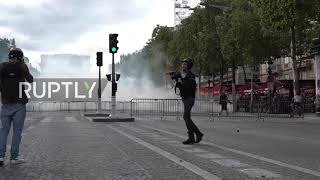 France: Water cannons deployed against protesters challenging mandatory COVID-19 health pass
