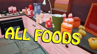 HELLO NEIGHBOR BETA 3 - ALL FOODS LOCATION