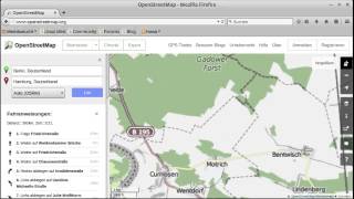 OpenStreetMap ab sofort mit Routenplaner