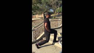How To Do Proper Lunges (Single-Leg Activation) - Ace Antonio Hall, Karnell Matthews
