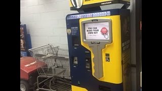 Автомат по изготовлению ключей в Walmart США идеи для бизнеса