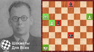 Шахматы. Два КРАСИВЫХ ФИНАЛА в этюде Владимира Брона!