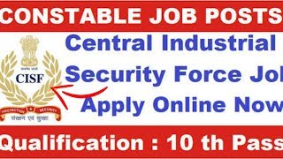 CISF 447 Constable Driver Cum Pump Operator Post Govt Job