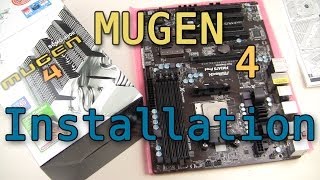 Scythe Mugen 4 Installation | german | HD | CPU Kühler installieren | Motawa10