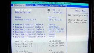 [TUTO] BIOS Modifier l'ordre des péripherique démarrage dans le BIOS