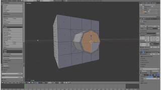 ***Not For Children*** tutorial: making circular holes or extrusions in blender