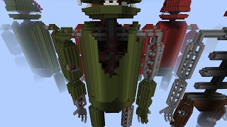 Minecraft FNAF Statue | Ignited Springtrap (Failz Version) Live