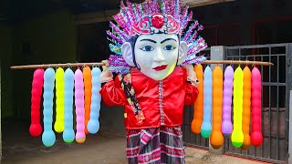ONDEL ONDEL JUALAN BALON PIKUL!! isinya air comberan + mi basi!! ngerjain DESA KEPOMPONG