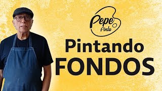 CLASE DE PINTURA BÁSICA (FONDOS DE COLOR ESFUMADO)