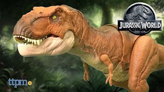 Jurassic World Thrash 'N Throw Tyrannosaurus Rex from Mattel