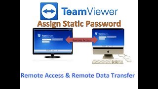 How To set Static password on TeamViewer
