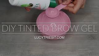 DIY Tinted Brow Gel