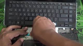 Computer Laptop Dissassembly  Replace keyboard Laptop HP Pro Book 5320M   5310M