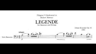 J Kvandal Legend for Bassoon and Strings