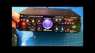 Готовый усилитель с МР3 и караоке Ciclon AV 512 обзор