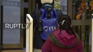 China: ITA staff enter hotel where appeal to suspend Russian figure skater continues