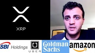 XRP в UBER и AMAZON | SBI продали Goldman Sachs