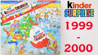 РАРИТЕТНЫЕ Киндер Сюрпризы 1999-2000 года | АДВЕНТ Календарь Киндер