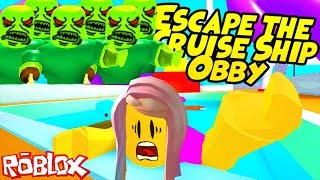 ROBLOX ? GEMiYi ZOMBiLER BASTI ! KAÇ KAÇ ? ESCAPE the CRUiSE SHiP OBBY ? Türkçe Simulator