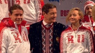 Презентация олимпийской формы в Москве