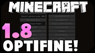 Minecraft: OPTIFINE 1.8 MOD FOR DOWNLOAD [How To Install] (Get More FPS In Minecraft)