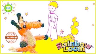 ЛИС Маленький Принц из резинок Rainbow Loom bands