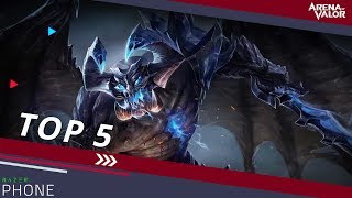 Top 5 Plays for Week 6! | Valor Series [NA] - Arena of Valor
