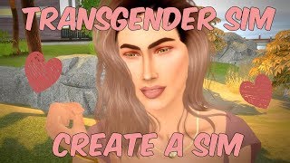 The Sims 4 || TRANSGENDER MtF ? Create-a-Sim w/ CC LINKS!!!