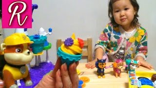 ЩЕНЯЧИЙ ПАТРУЛЬ И СВИНКУ ПЕППУ готовим из пластилина и кормим Feed paw patrol and peppa pig