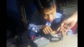 servis dinamo mesin cuci konslet pemeras {slott}
