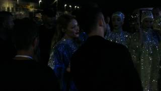 За кулисами "Черноморских Игр": Тина Кароль за кулисами