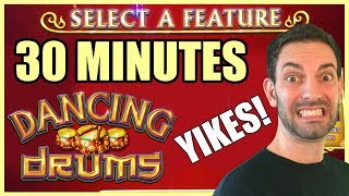 ?30 SOLID Minutes on DANCING DRUMS ??✦ Slot Machine Pokies w Brian Christopher