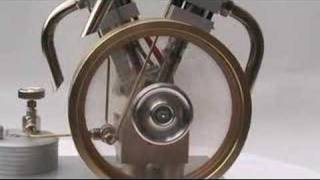 Two-Cylinder V-Twin Gas Powered Engine